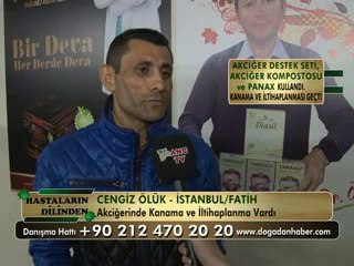 AKCİĞERDE KANAMA VE İLTİHAP HASTALIĞI VARDI ŞİFALI BİTKİLERİ KULLANDI
