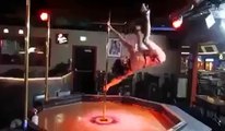 So crazy Pole Dance demo... High level!