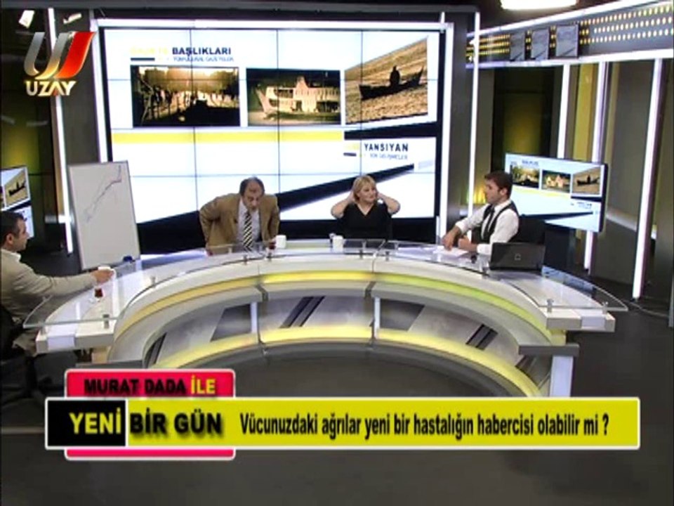 UZAY TV - MURAT DADA İLE YENİ BİR GÜN - KONUKLAR UZM. DR MERAL MERT, OPT. DR. SELÇUK KÖSE, DOÇ. DR. AHMET AKGÜL - 16.04.2014