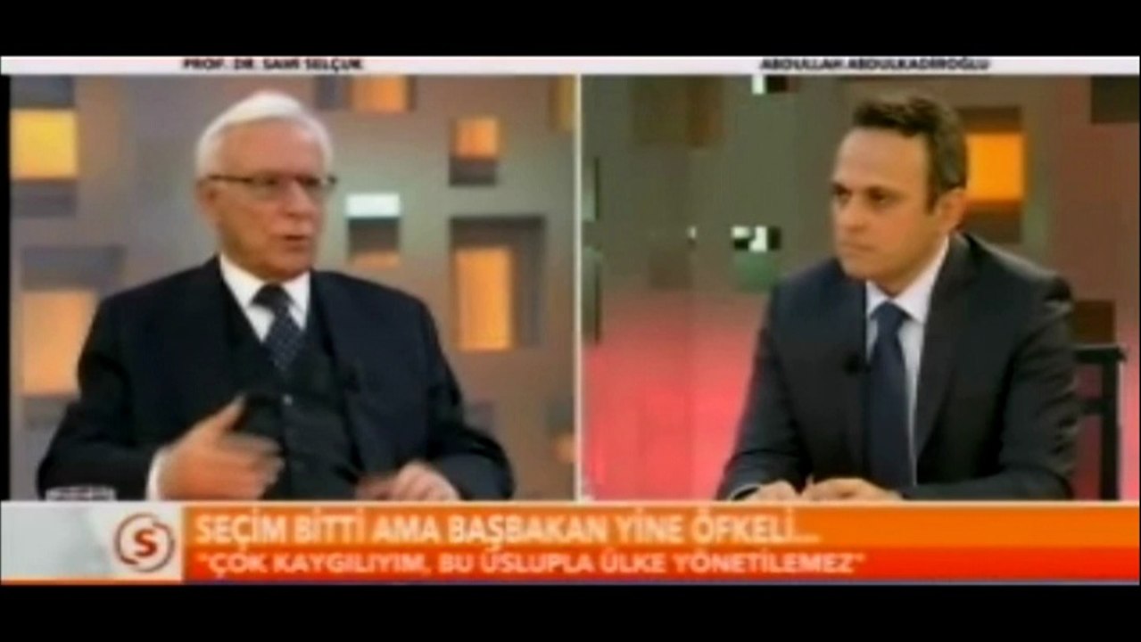 Sami Selçuk'tan STV'de Şimon Peres'e övgü