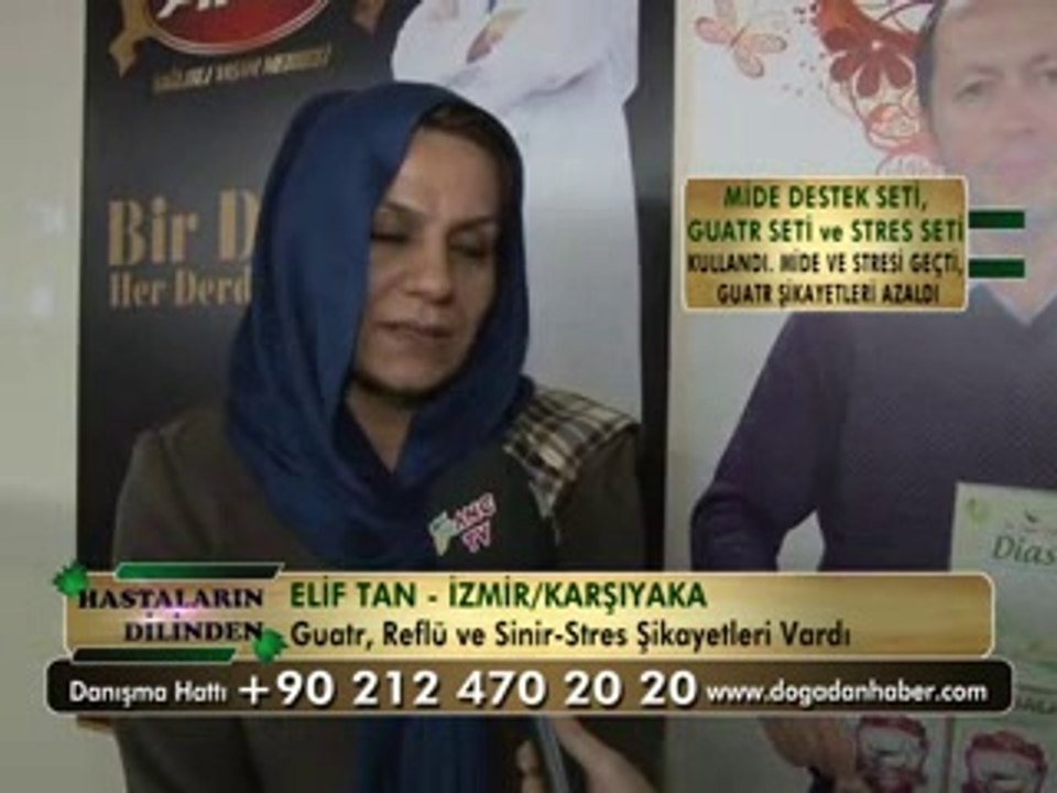GUATR - REFLÜ - STRES HASTALIĞI VARDI ŞİFALI BİTKİLERİ KULLANDI