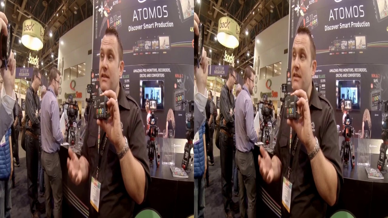Exclusive 3D NAB 2014 Report: Atomos and Jeremy Young