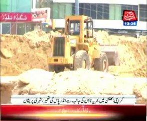 Citizens protest suspension of work on Clifton flyover, underpass