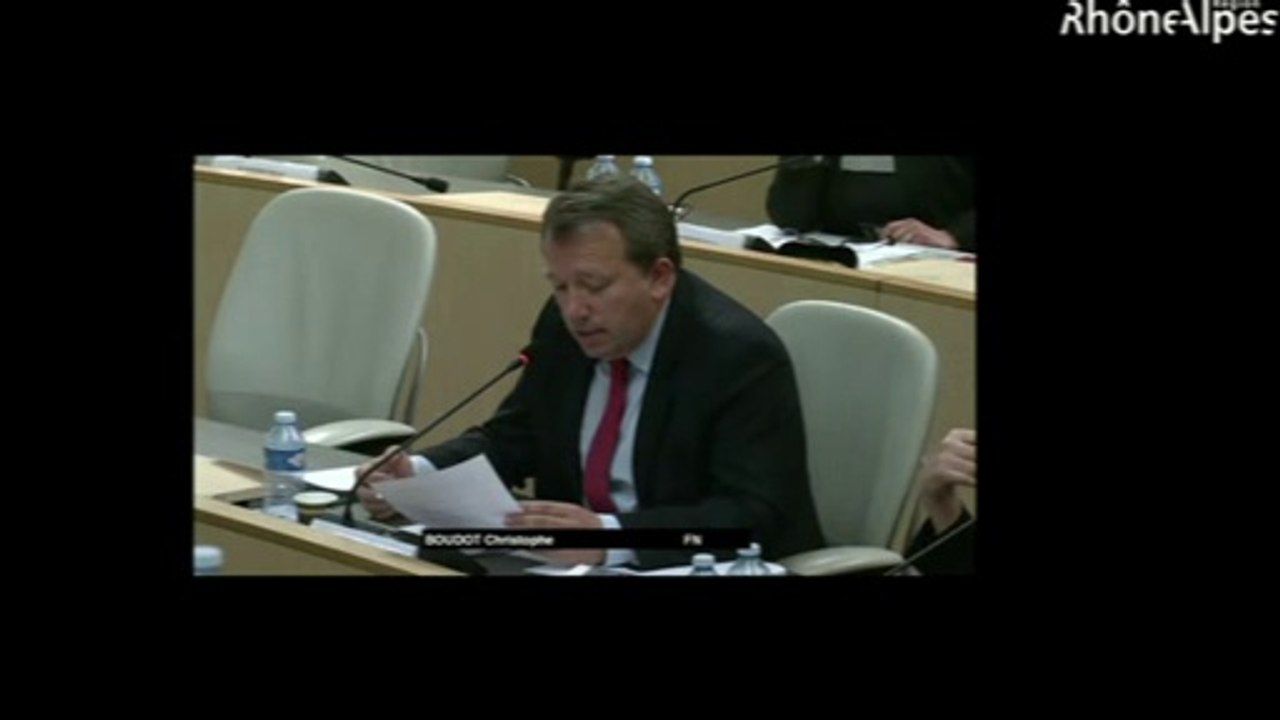 Voeu du FN Rhône-Alpes contre la réforme territoriale