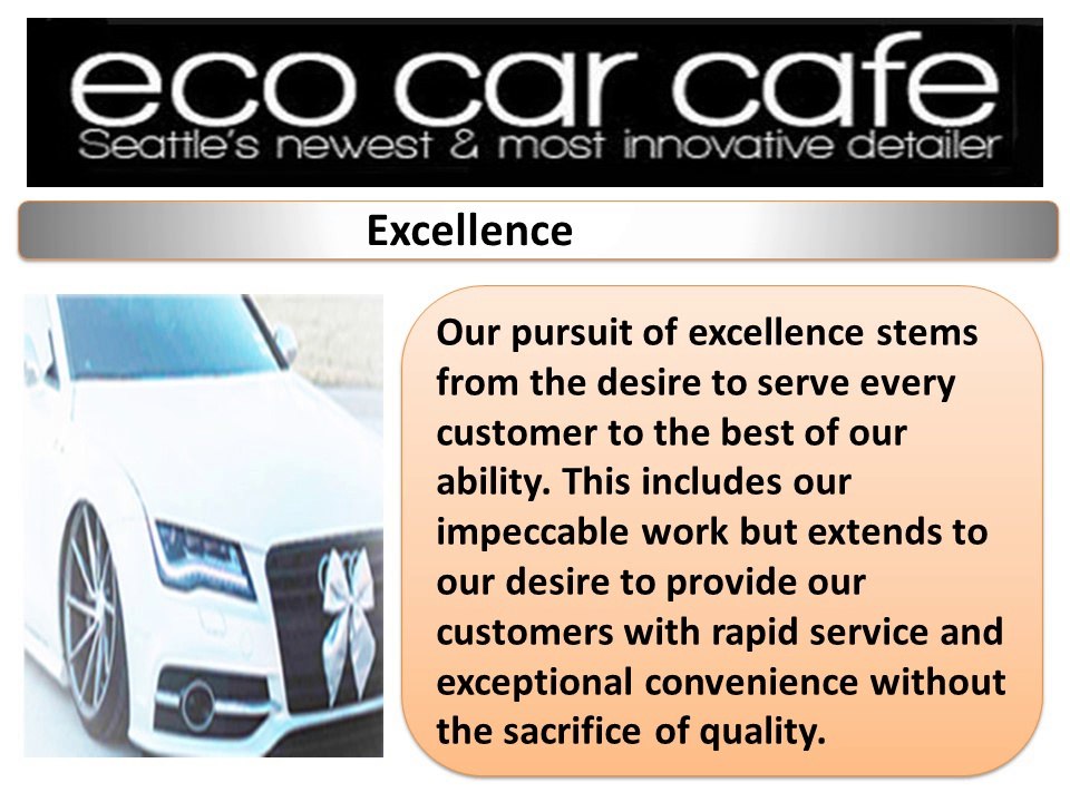 Eco Car Café Mobile Car Detailing Seattle
