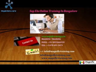 SAP EHS ONLINE TRAINING tutorial