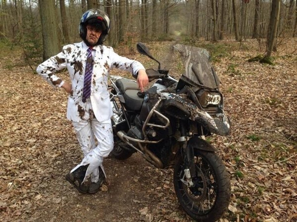 LA BMW R 1200 GS ADVENTURE LAVE PLUS BLANC