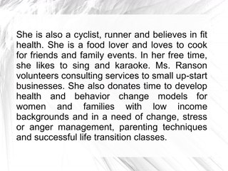 Geri-Ann Ranson Has Over 20 Years Of Experience