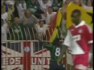 12/09/1995 AS Monaco 0 v 3 Tony Yeboah #UEFACup #LUFC