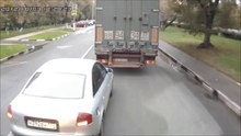 Don't Give the Finger to a Truck Driver