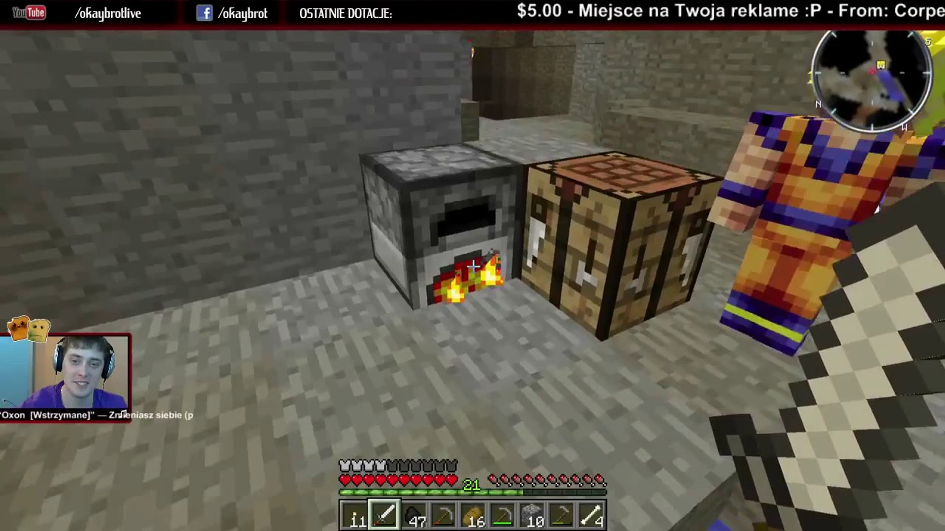 Minecraft i Przyjaciele #8: Minecraft Survival z Grabą