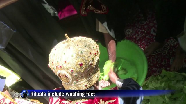 Jews and Christians celebrate in Jerusalem