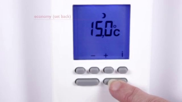 Electric Radiator TDI Controls Setting Temperatures