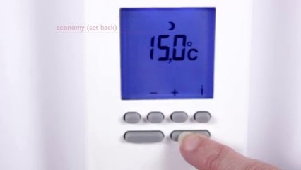 Electric Radiator TDI Controls Setting Temperatures