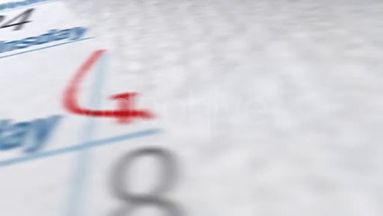 Calendar Intro - After Effects Template