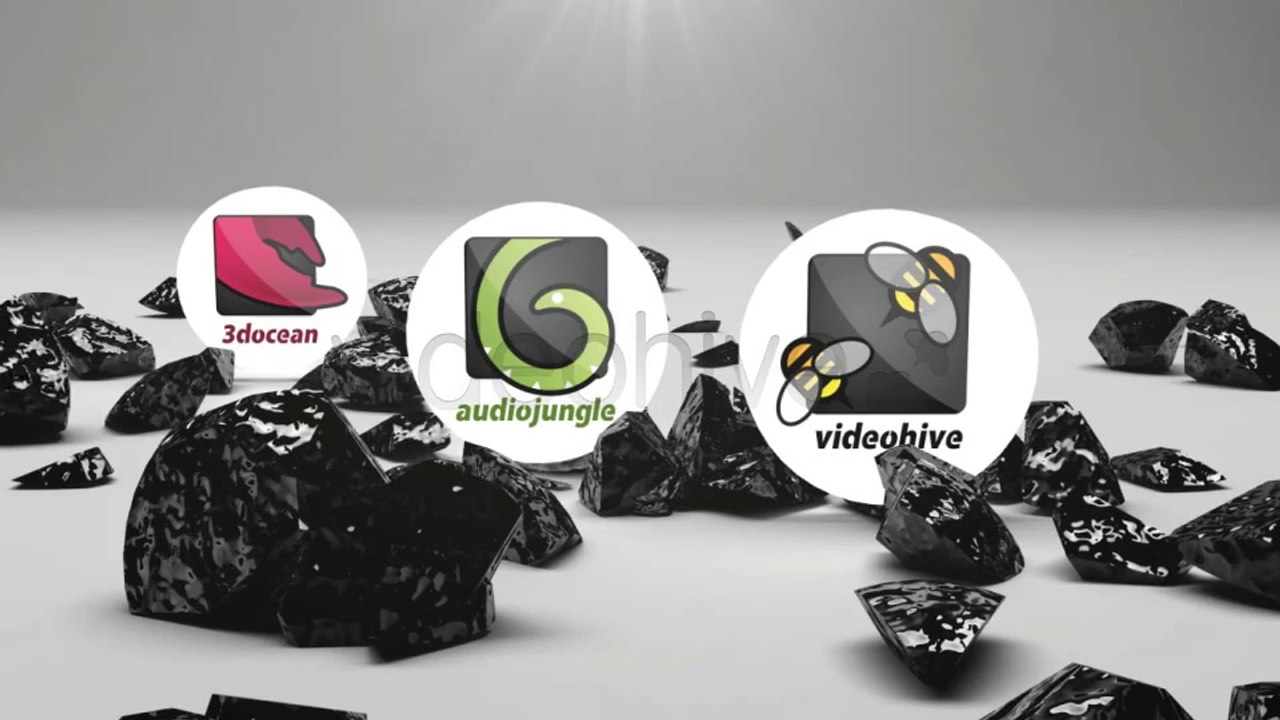 Black Spheres - After Effects Template