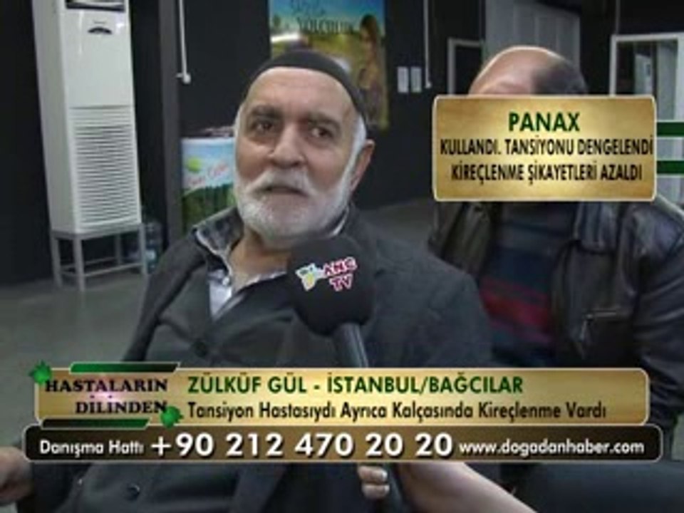 TANSİYON - KİREÇLENME HASTALIĞI VARDI ŞİFALI BİTKİLERİ KULLANDI