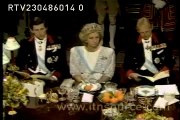 1986. SPAIN'S KING JUAN CARLOS IN BRITAIN