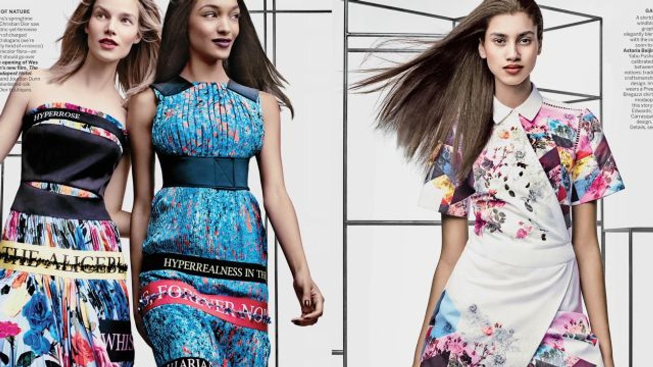 Vogue in Motion - Selecting the Final Images for "Petal Pushers"