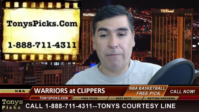LA Clippers vs. Golden St Warriors Pick Prediction NBA Pro Basketball Playoffs Game 1 Odds Preview 4-19-2014