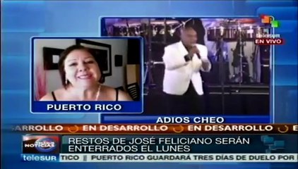 Funeral de "Cheo" Feliciano será en estadio Hiram Bithorn de San Juan