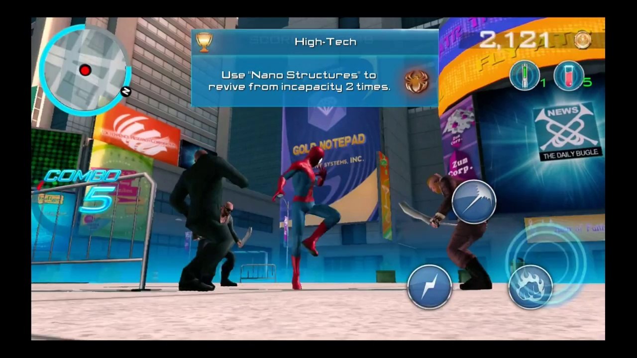 Soluce The Amazing Spider Man 2 - android/Ios Partie 3