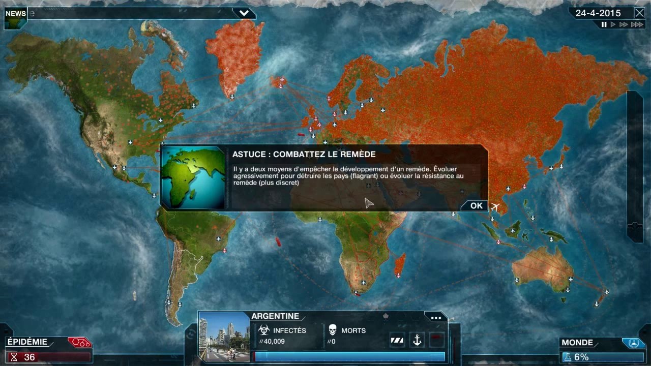 Plague Inc : Evolved - FANTATTAX DANS TON CERVE...