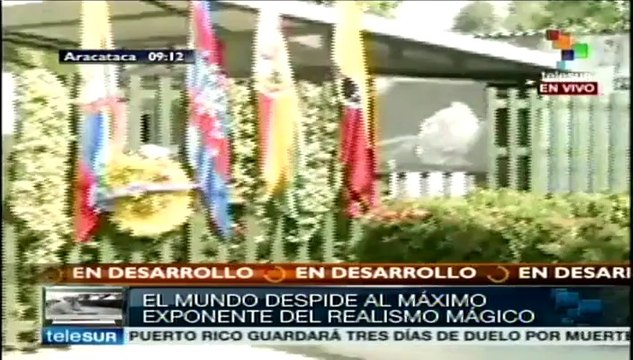Cientos de colombianos recuerdan a Gabo en su casa de Aracataca