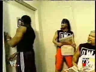Booker T sings HBK's theme
