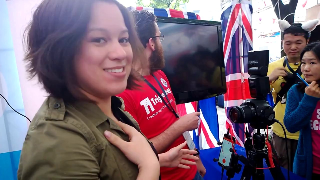TriggerTrap Takes A Scream of a Photo at Shenzhen Maker Faire