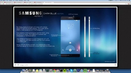 NEW Samsung Galaxy Note 4 Amazing 2014 Design Concept