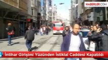 İntihar Girişimi Yüzünden İstiklal Caddesi Kapatıldı
