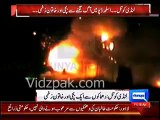 Arms depot catches fire in Landi Kotal FC camp (Footage)