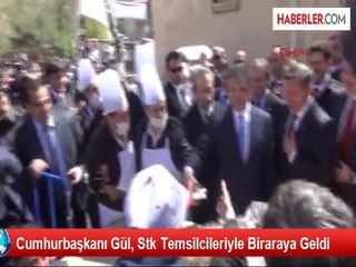 Cumhurbaşkanı Gül, Stk Temsilcileriyle Biraraya Geldi