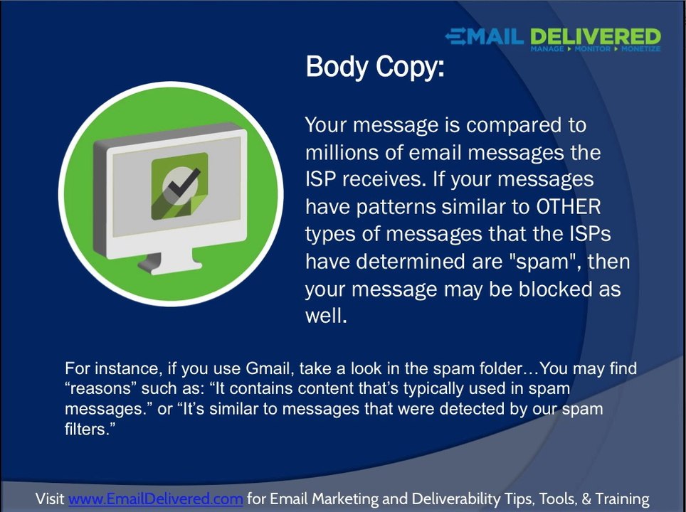 Why Is My Email Going to Spam? www.emaildelivered.com