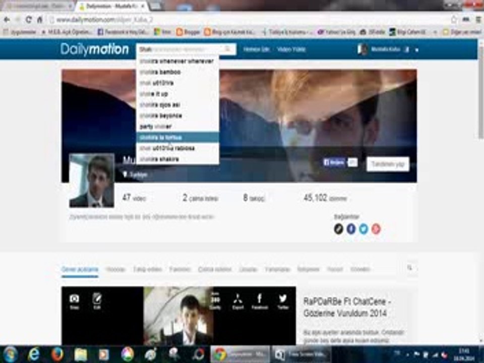 Programsız Dailymotion Sitesinden Video Mp3 İndir