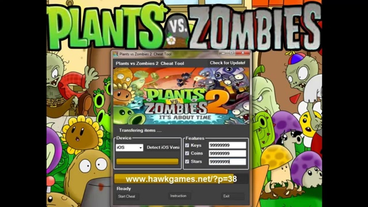 iOS Cheat_Hack  Plants vs Zombies 2 - No Jailbreak Working 2014 The Newest