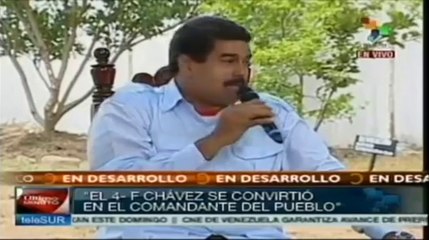 Maduro: Sentí el espíritu de él (Chávez)a través del "pajarito"