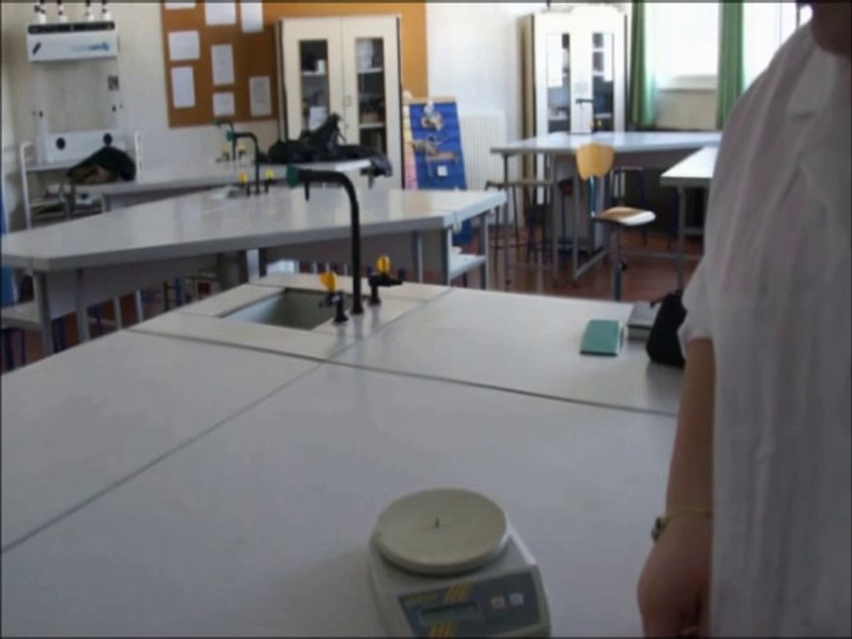Mesure de la vitesse d'un projectile a l'aide de l'EXAO