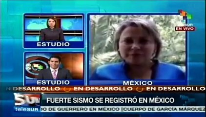 Regresa la calma a la Ciudad de México luego del terremoto de hoy