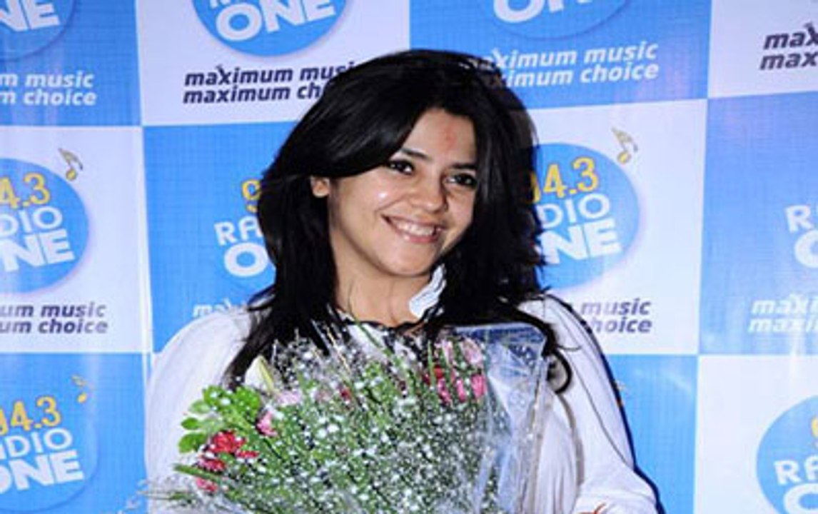 Ekta Kapoor promote Bollywood Movie Ragini MMS at the 94.3 Radio One