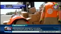 Llegó ayer a Manuagua ayuda de Ecuador para damnificados