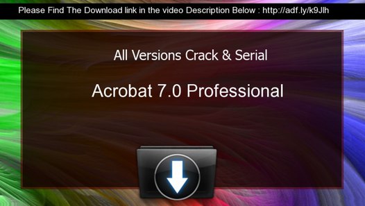 Acrobat 7.0 Professional Activation Code