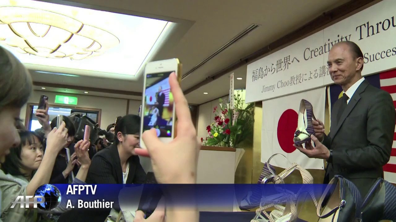 Jimmy Choo helps Fukushima area with new line of shoes