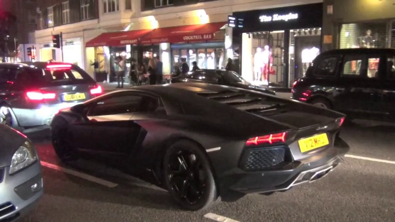 V12MGJ Loudest Lamborghini in London
