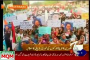 Protests all over Pakistan demanding recovery of MQM workers that are in illegal custody of LEAs