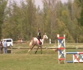 Laura et Quali, CSO Club 3 Au Vernet, 13 avril 2014