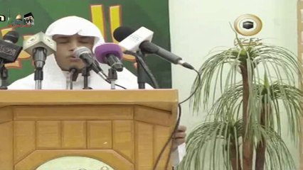 القارئ احمد الهاشمي  ـــ تلاوة على طريقة الشيخ الحذيفي في ملتقى امام الدعوة
