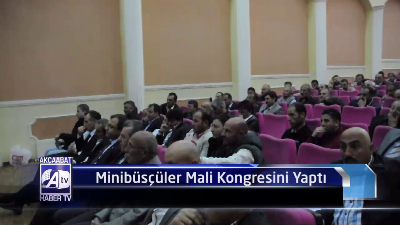 Akçaabat Minübüsçüler Kooperatifi Mali Kongre