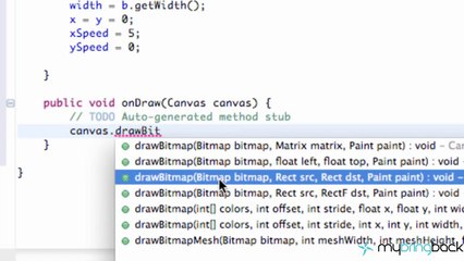 Learn Android Tutorial 1.35-  Drawing the Spritesheet to Canvas